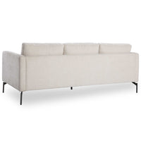 Allegra Ivory Chenille Sofa