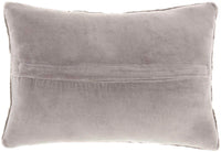 Effie Ivory Silver Bead & Pearl Throw Pillow (2 Sizes Available)