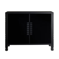 Jericho 48" Ebony High Gloss Cabinet