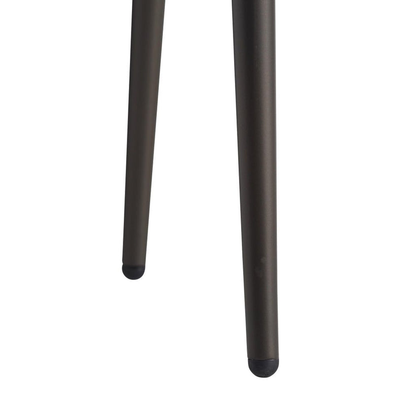 Juri Outdoor Charcoal Brown Bar Stool