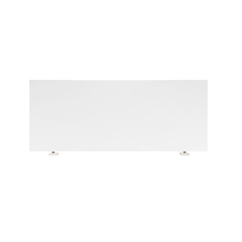 Camilla White Desk with Acrylic & Gold Accents