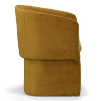 Mollie Burnt Umber Velvet Dining Chair