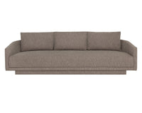 Gannon 110" Earth-Toned Upholstered Sofa