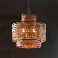 Armor Gold Chandelier