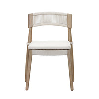Spirah Cream Indoor/Outdoor Dining Chair (Set of 2)