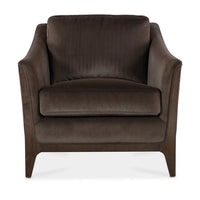 Hudson Elegant Brown Accent Chair