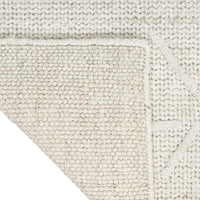 Alexis Modern Rrhythmic Ivory Grey Area Rug