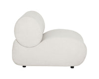 Nimbus Cream Performance Fabric Indoor/Outdoor Modular Armless Chair
