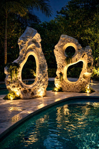 Cast Rock 97” Sculpture II