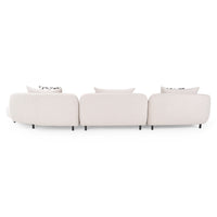 Emilia 172" Modern Beige Sectional Sofa