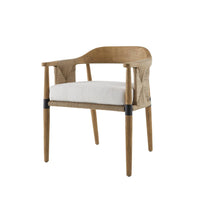 Estes Outdoor Performance Boucle Dining Chair