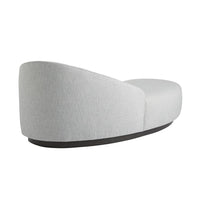 Emilee 71" Iceberg Linen Grey Ash Chaise