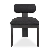Verah Charcoal Outdoor Armless Dining Chair