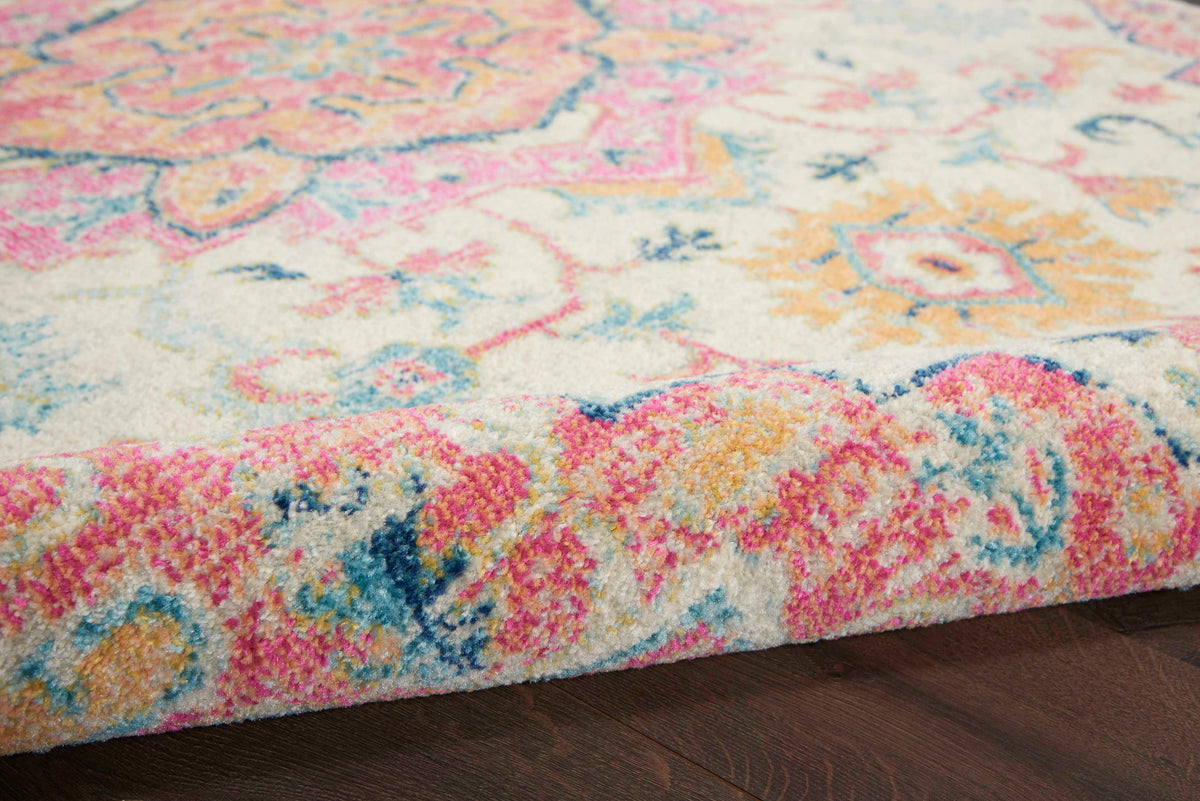 Sprout Ivory/Pink Area Rug