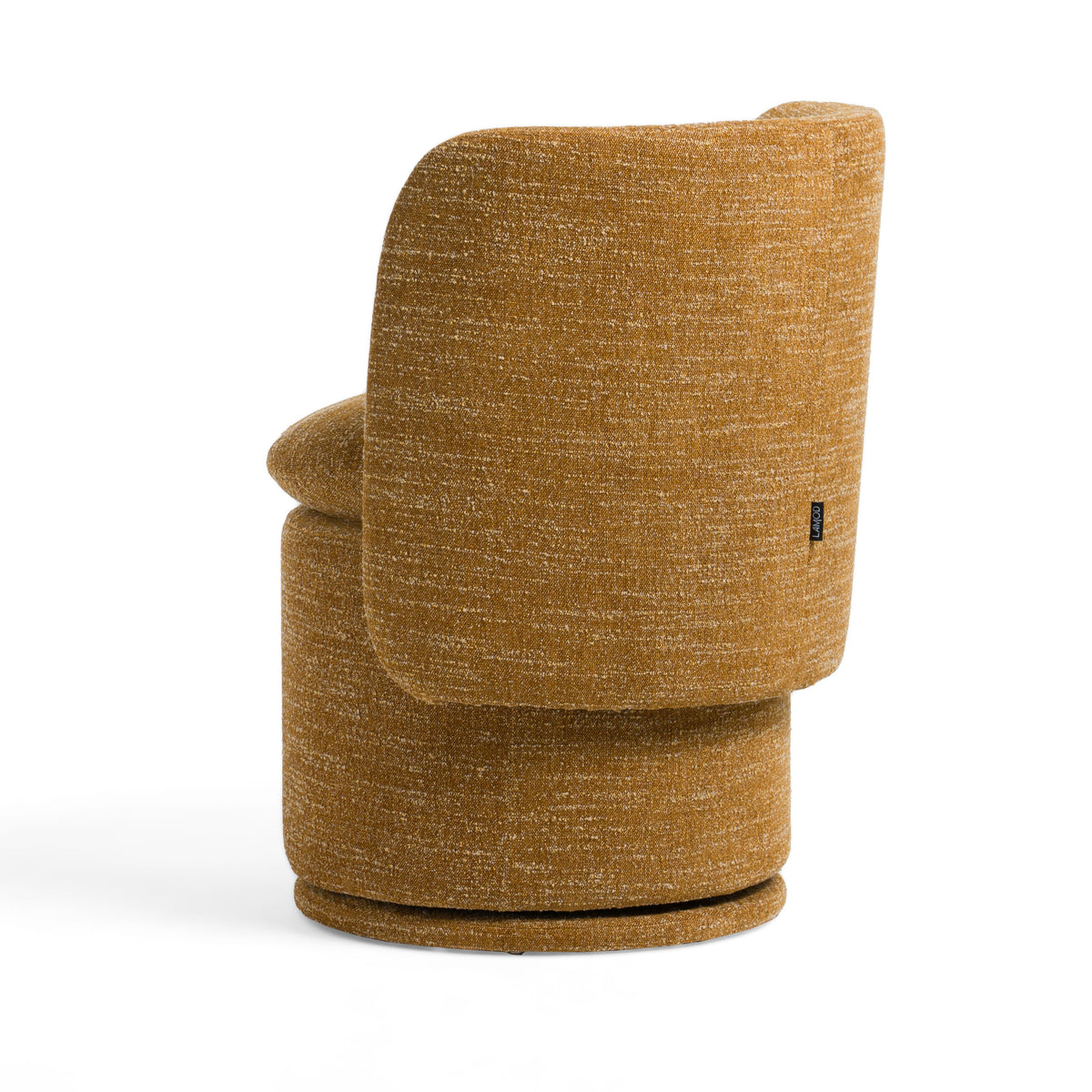 Catalina Modern Mustard Swivel Dining Chair