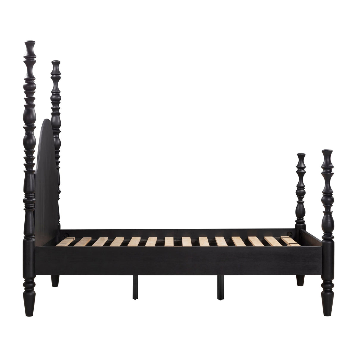 Rosalie Black Ash Bed