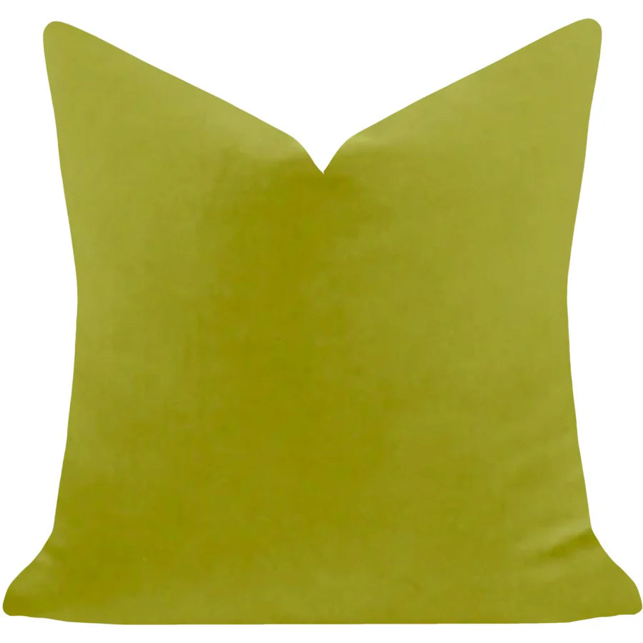Serenity Green Velvet Pillow (3 Sizes Available)