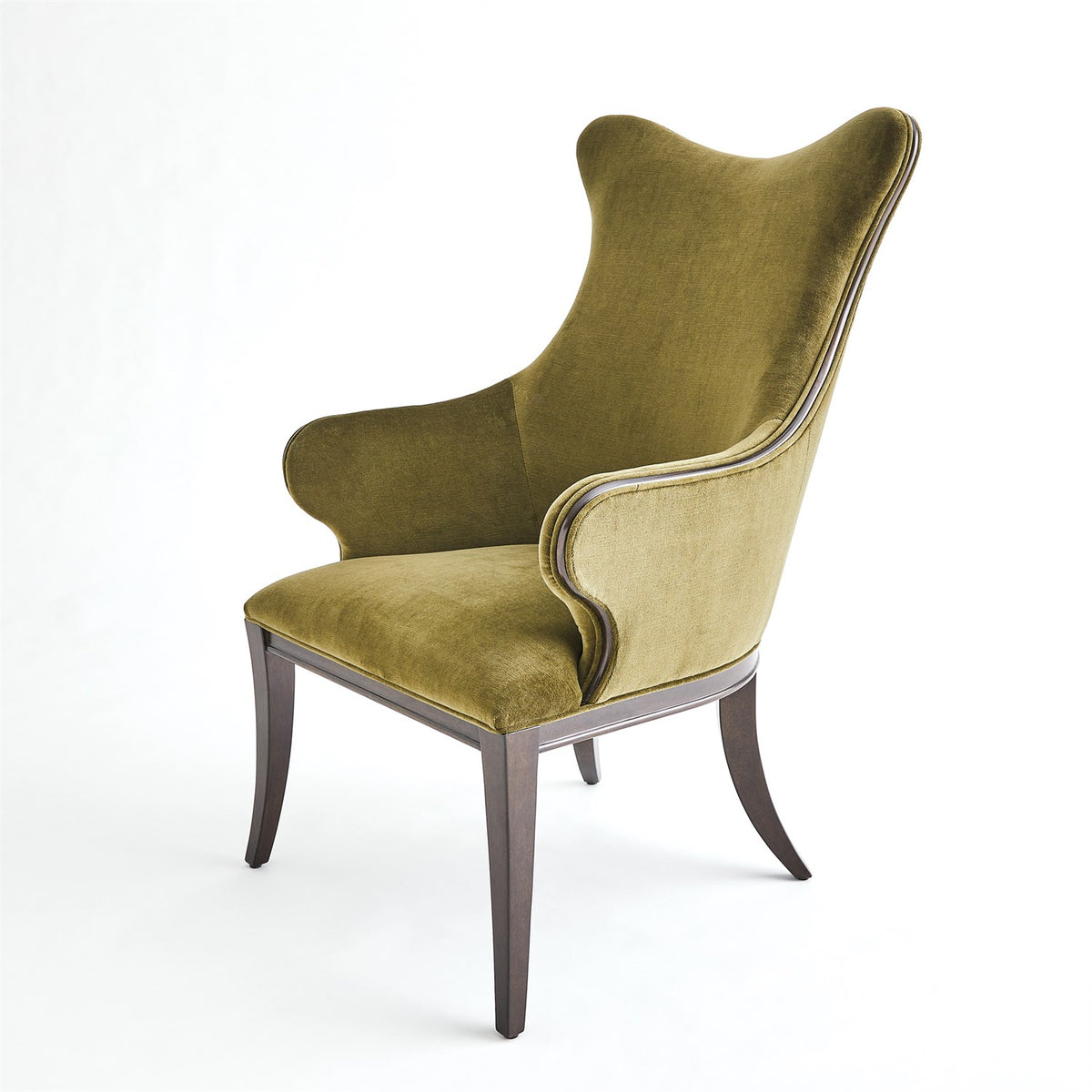 Soho Moss Velvet Chair