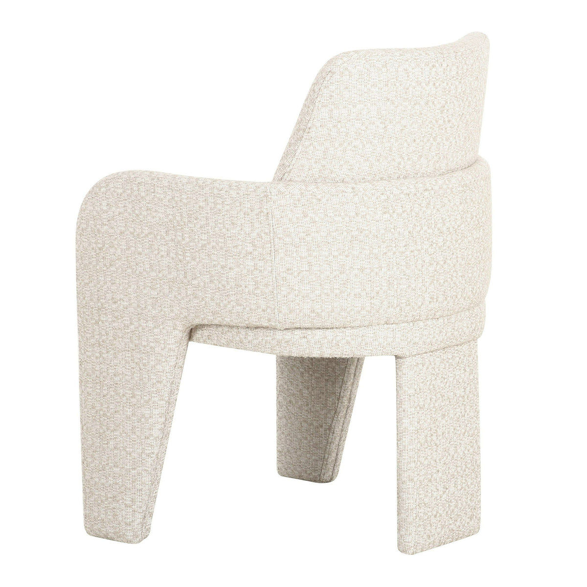 Claude Modern Beige Fabric Dining Chair