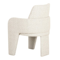 Claude Modern Beige Fabric Dining Chair