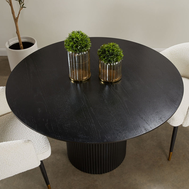 Sonnet Black Dining Table