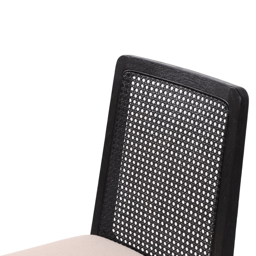 Cane Black Dining Chair (Set of 2)