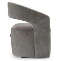 Gastra Grey Modern Fabric Dining Chair