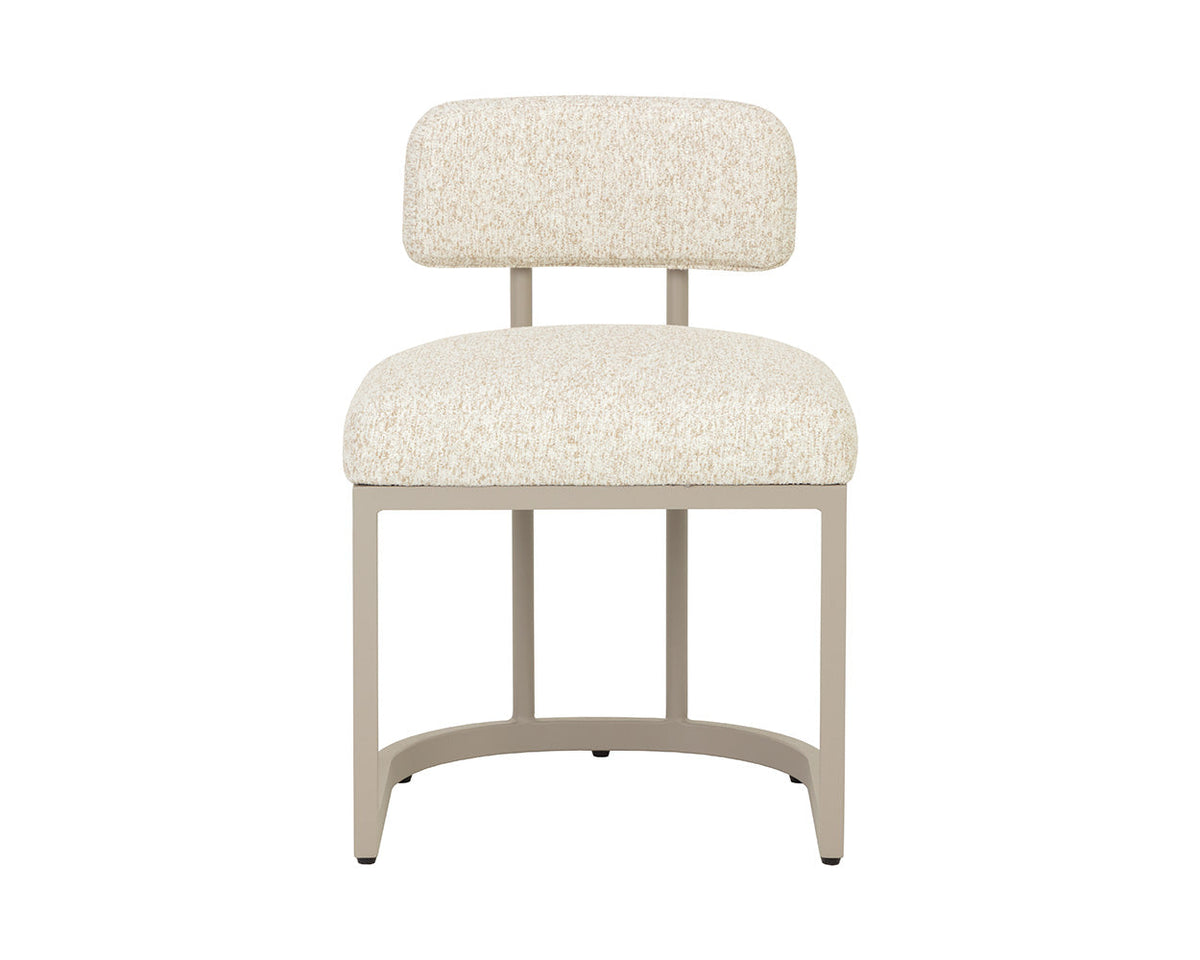 Levanto Greige Indoor Outdoor Dining Chair (Set of 2)