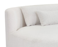 Laken White Boucle Sofa Chaise - Laf