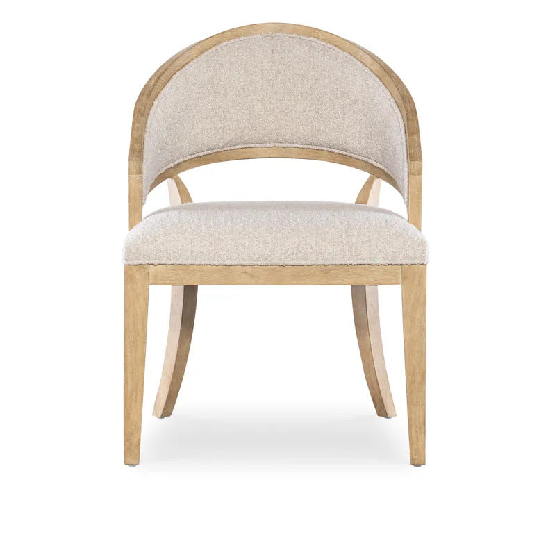 Nolita Natural & Cream Cane Barrel Back Chair
