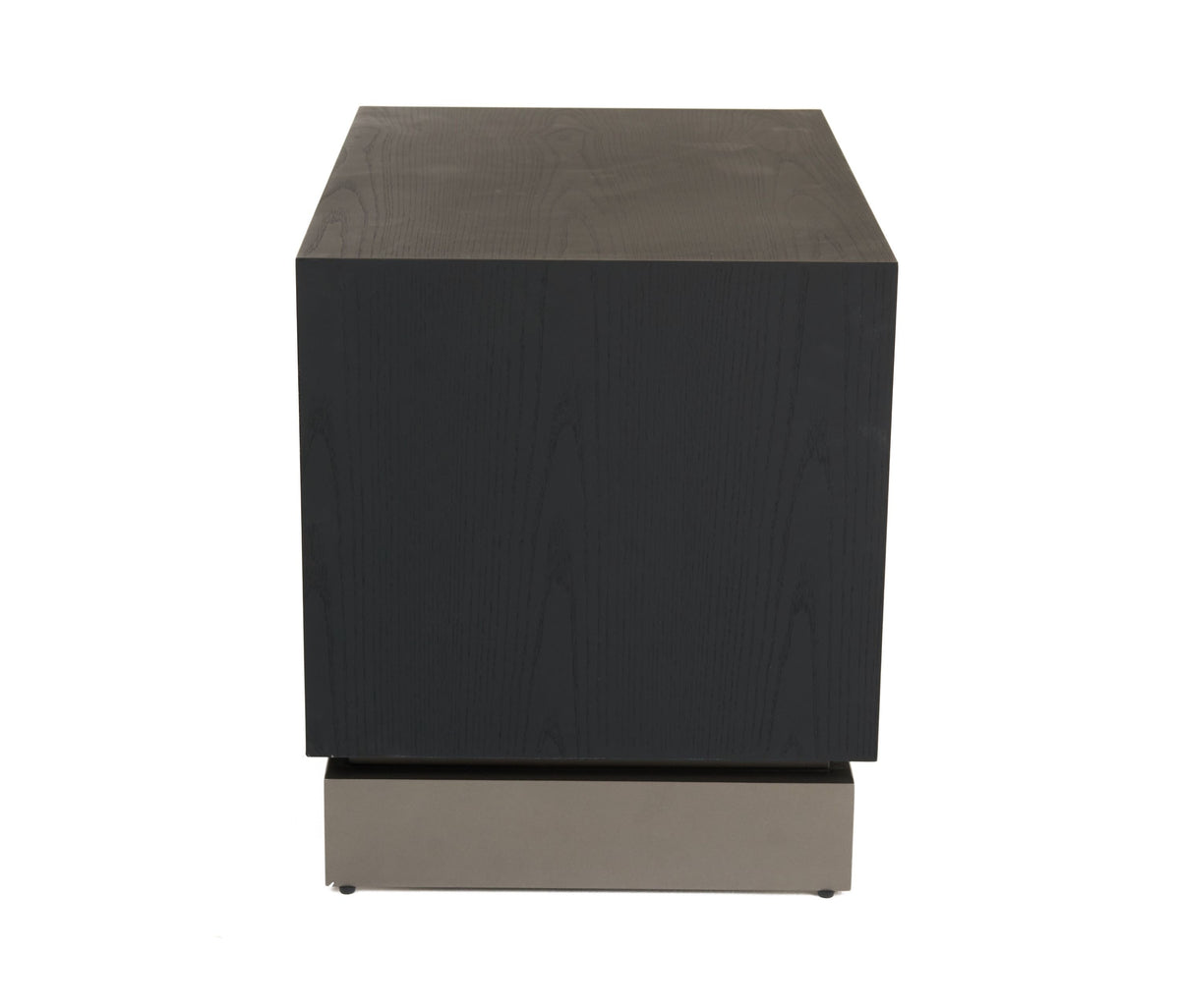 Benedict Modern Black Ash Nightstand