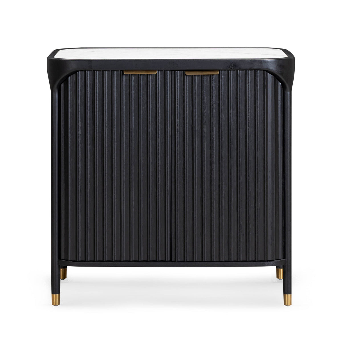 Yasmine 36" Black Bar Cabinet