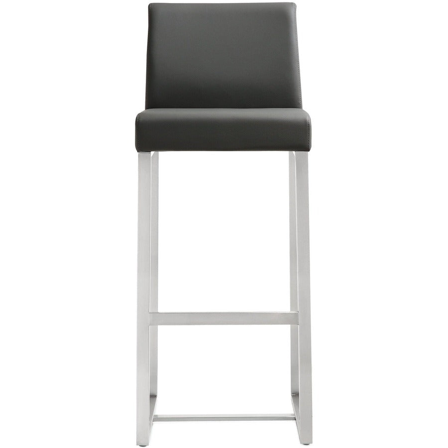 Moriah Grey Steel Barstools (Set of 2) - Luxury Living Collection