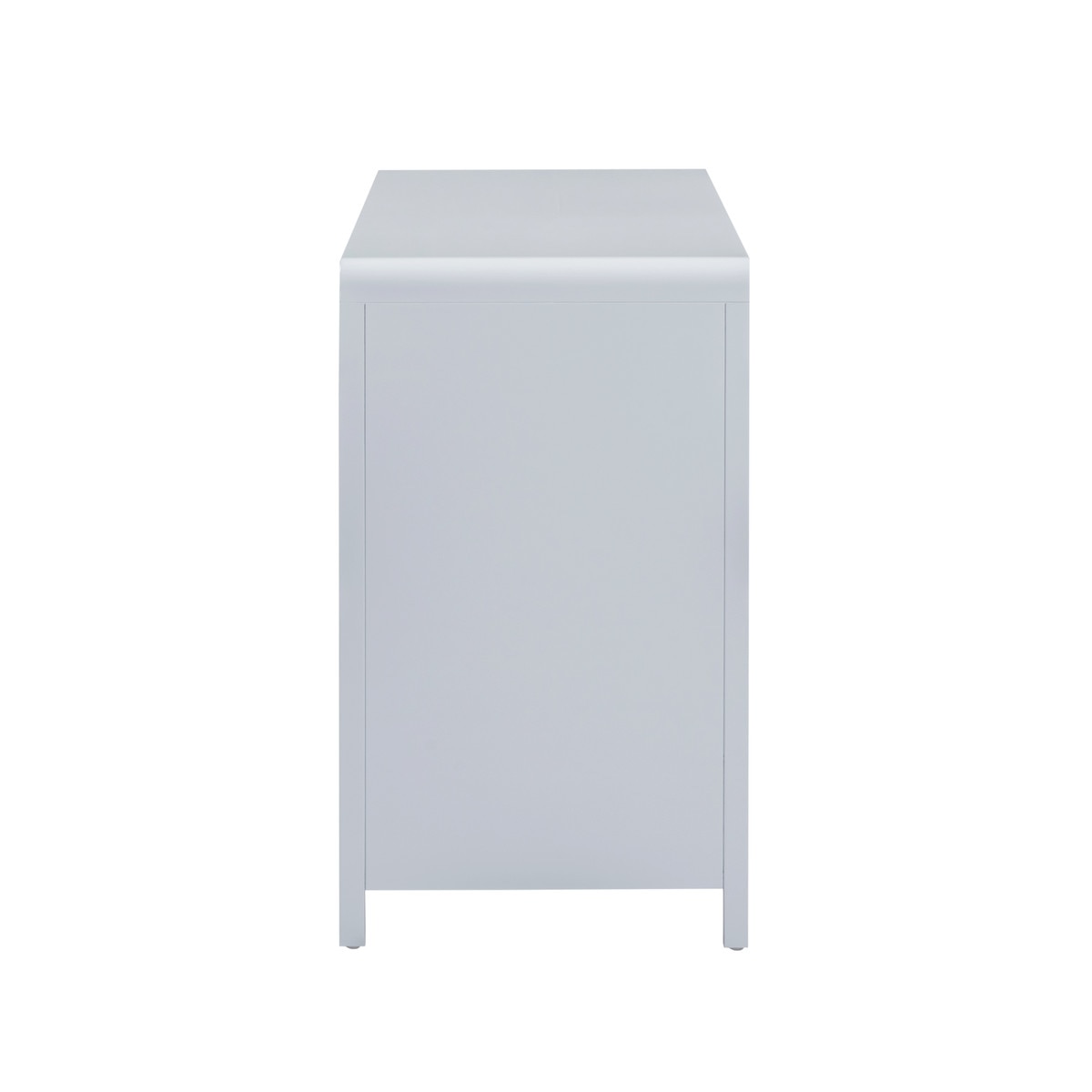 Ameline Pastel Blue Rattan 6 Drawer Dresser