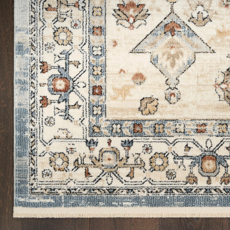 Isabeau Blue Taupe Area Rug