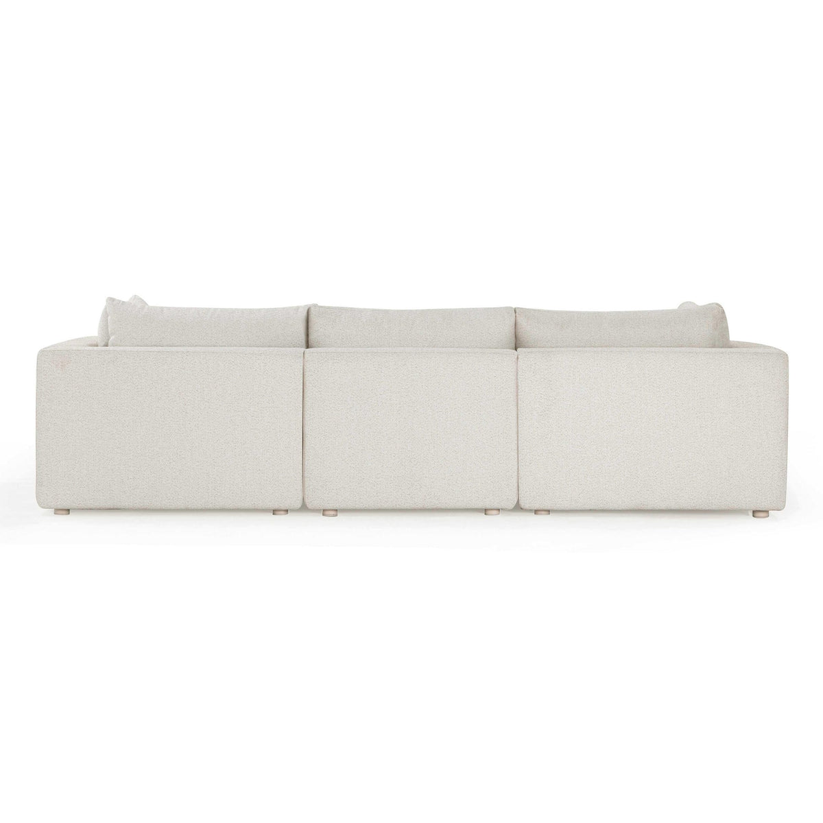 Karsyn 4-Piece Cream Performance Fabric Outdoor Modular Sectional
