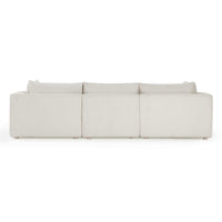 Karsyn 4-Piece Cream Performance Fabric Outdoor Modular Sectional