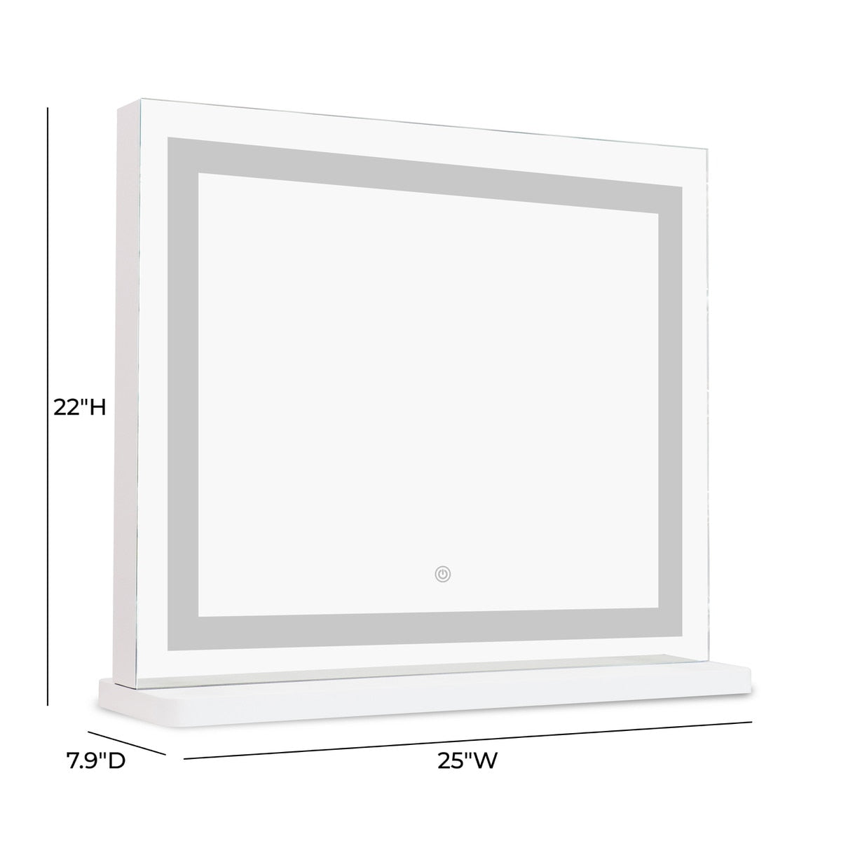 Lola 25" LED Panel Vanity Mirror