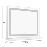 Lola 25" LED Panel Vanity Mirror