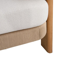 Halston 95" Pearle Boucle Outdoor Sofa