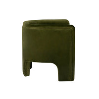 Georgina Velvet Olive Accent Chair