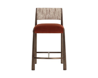 Bayard Two-Tone & Dark Bronze Counter Stool