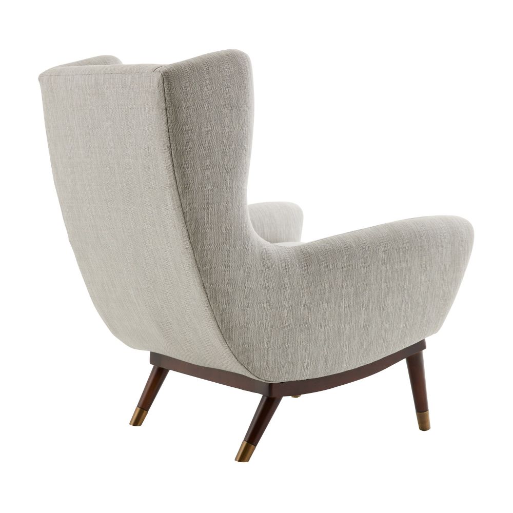 Maira Fossil Tweed Lounge Chair