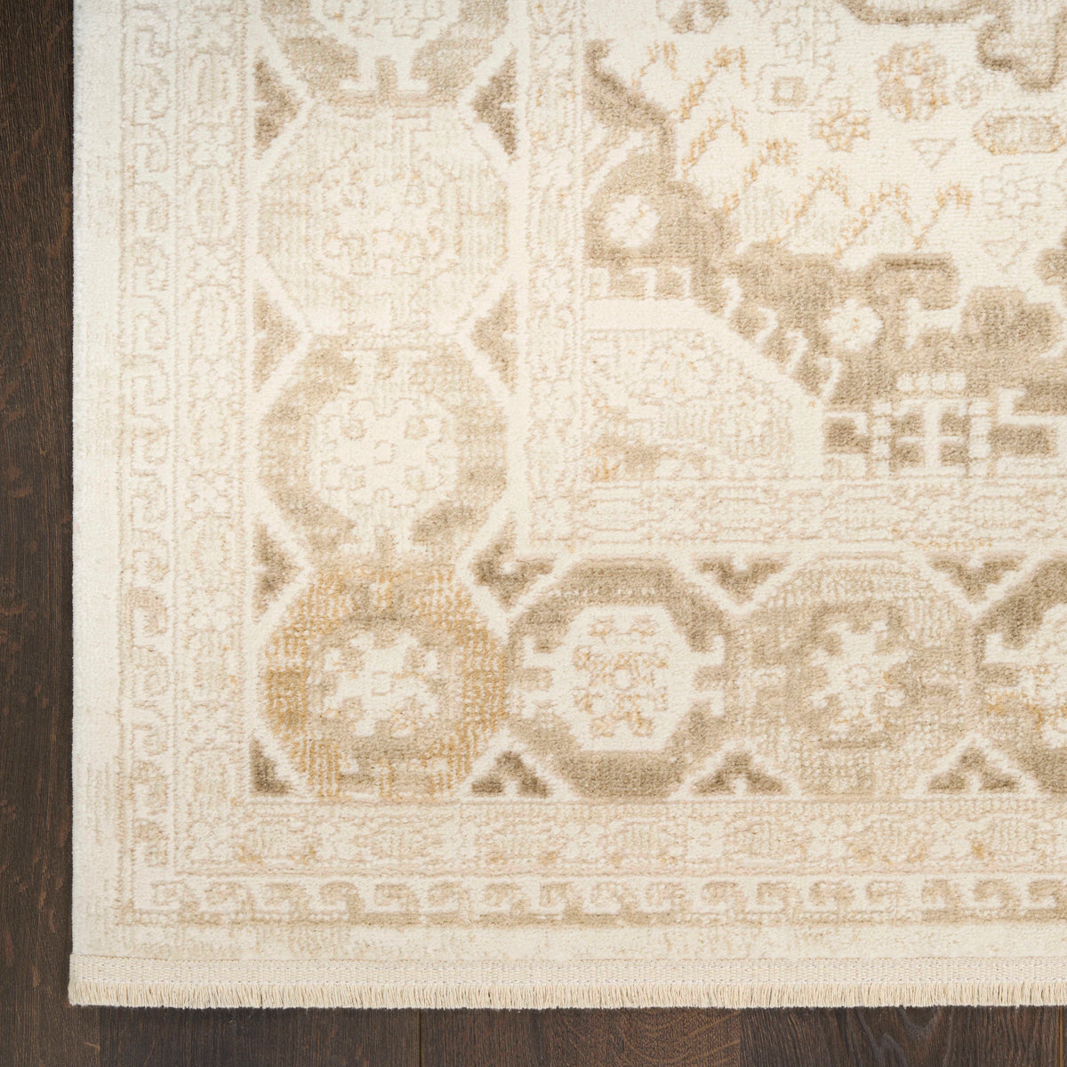 Isabeau Ivory Beige Area Rug