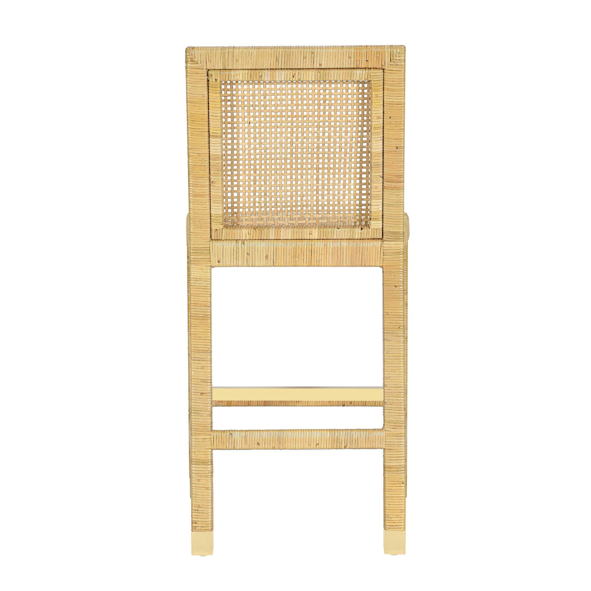 Eden Cream Contract Grade Linen Counter Chair