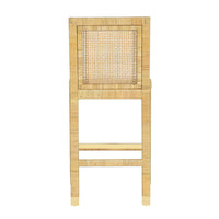Eden Cream Contract Grade Linen Counter Chair