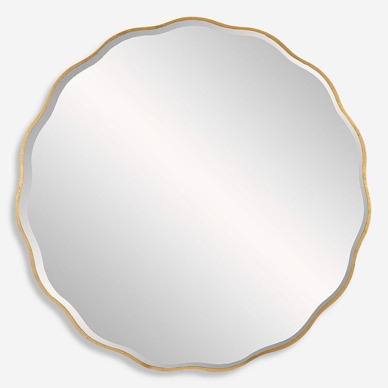 Bellas Round Gold Mirror (2 Sizes Available)