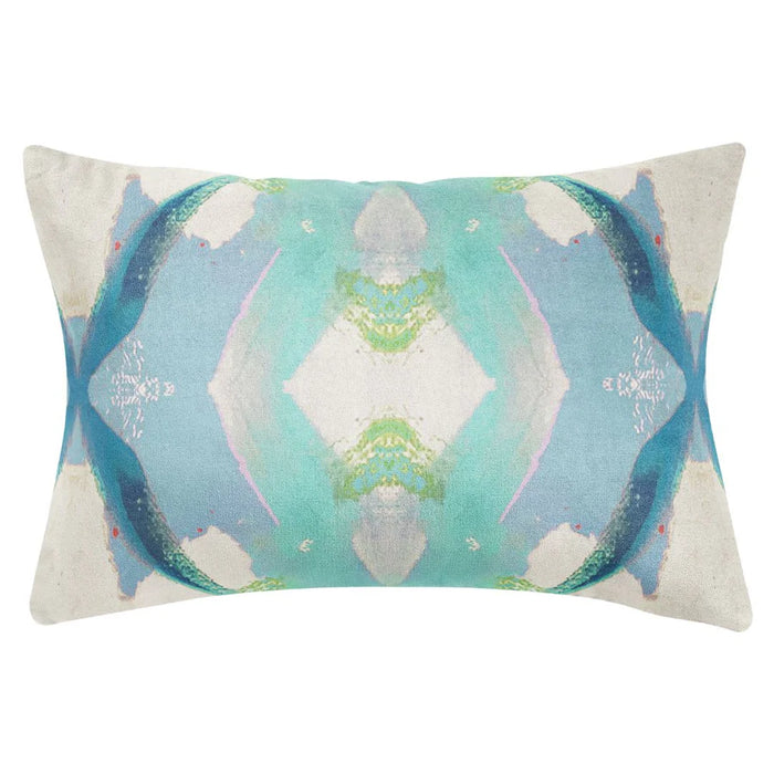Sereia Blue Multicolour Decorative Pillow (4 Sizes Available)