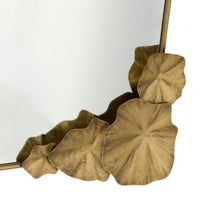 Ismerie Gold Lily Pad Mirror