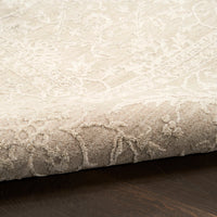 Livia Ivory Grey Foral Area Rug